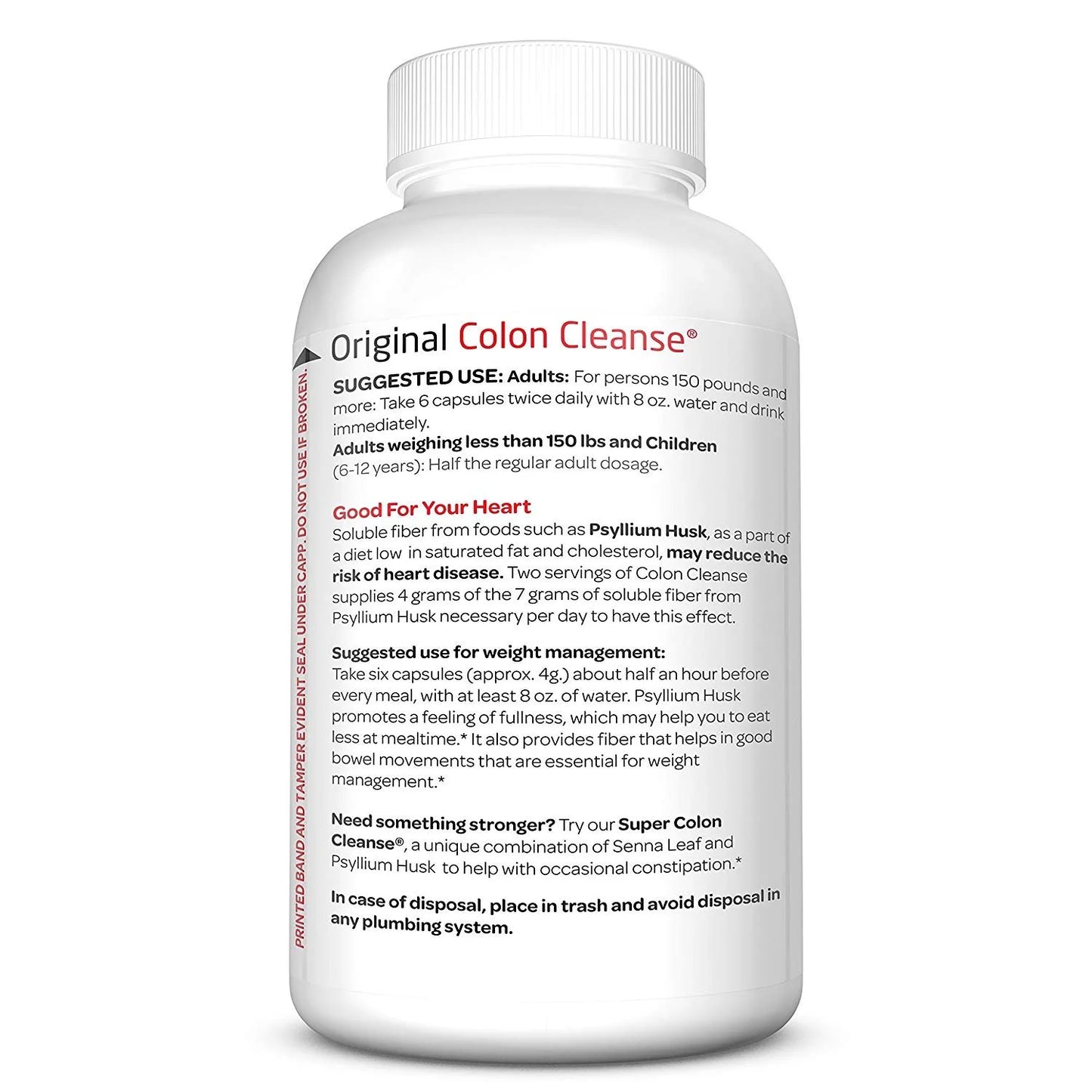 Colon Cleanse, 200 Capsules, 33 Servings